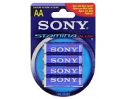 Pila alcalina AA Sony blister x 4
