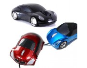 Mouse Netmak AUTO negro/azul/rojo