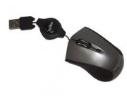 Mouse Nisuta mini retractil USB 3 botones