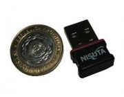 Red USB wireless Nisuta NANO 150 mbps WIU153N