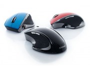Mouse Verbatim Ergo wireless negro/rojo/azul (97591/592/593)